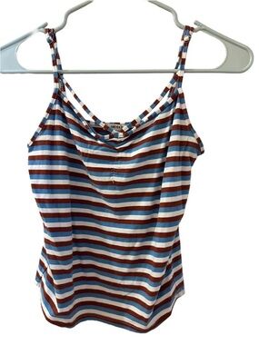 Forever 21 Striped Spaghetti Strap Cami Tank Top Small
